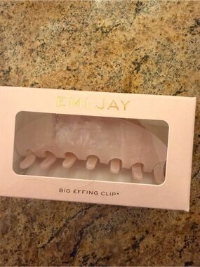 Emi Jay Claw Clip in Pink Sugar